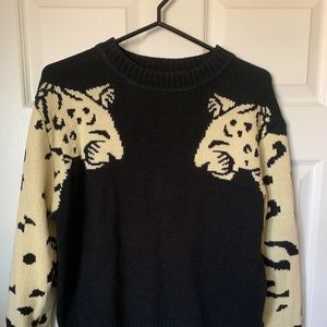Leopard sweater